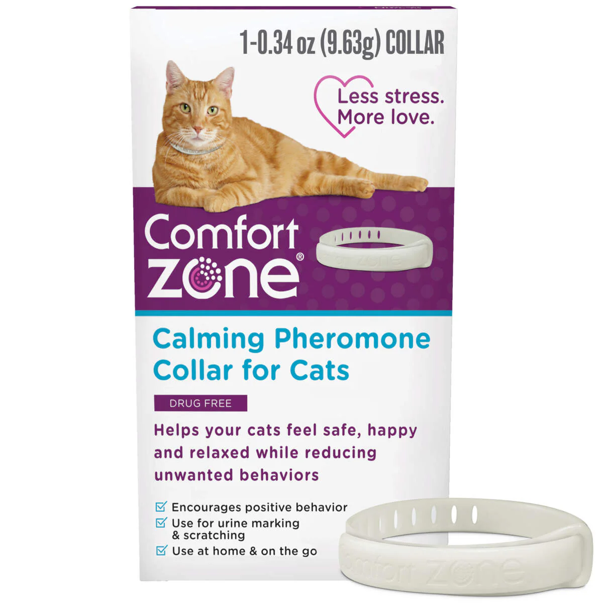 Comfort Zone Calming Cat Collars - Budpants