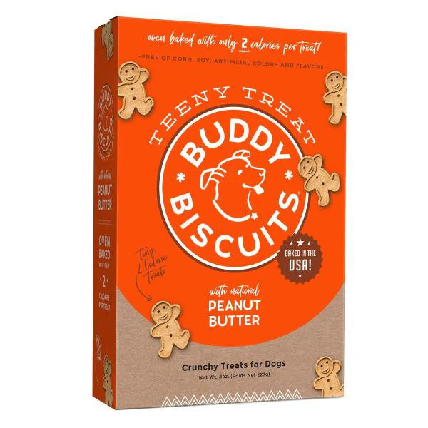 Buddy Biscuits Teeny Peanut Butter Dog Treats - Budpants