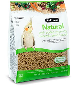 ZuPreem Natural Food for Birds - Budpants