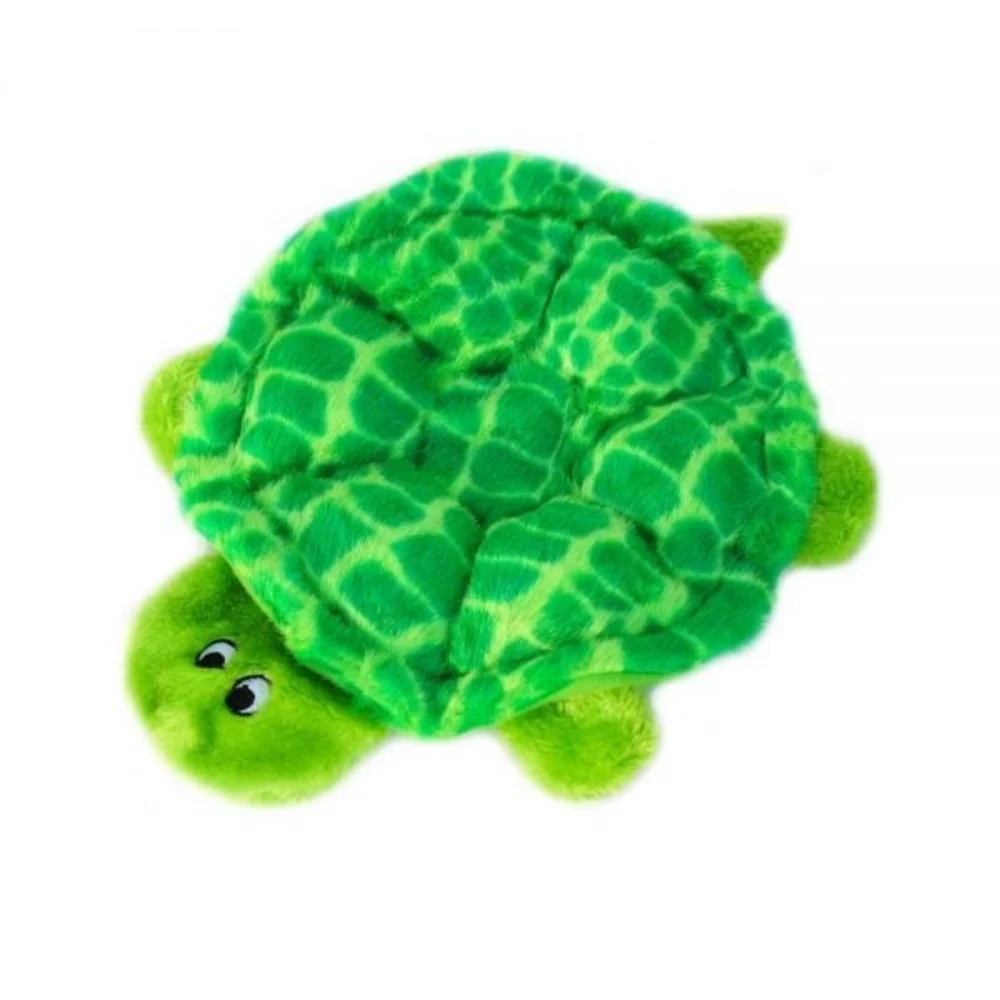 ZippyPaws Squeakie Crawler SlowPoke the Turtle Plush Dog Toy - Budpants