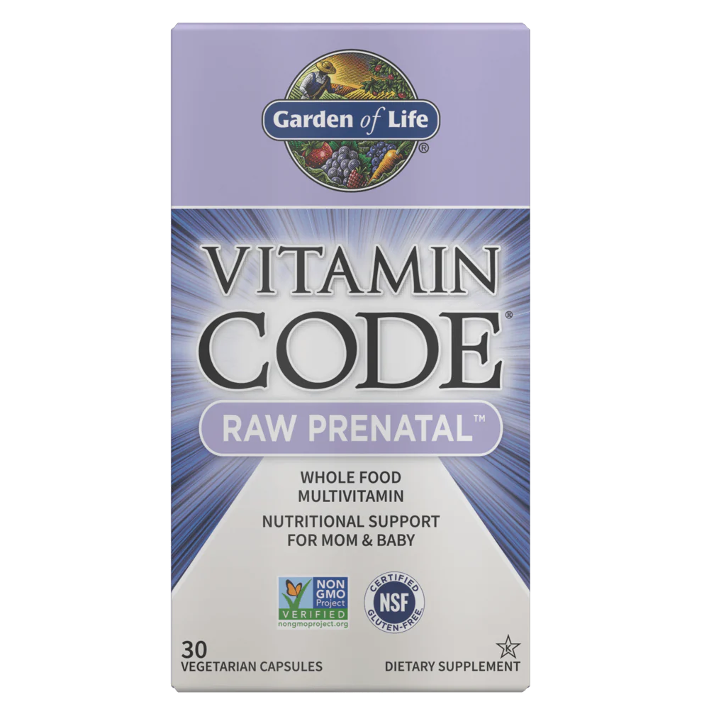 Garden of Life Code Raw Prenatal Multivitamin, 90 Count - Budpants