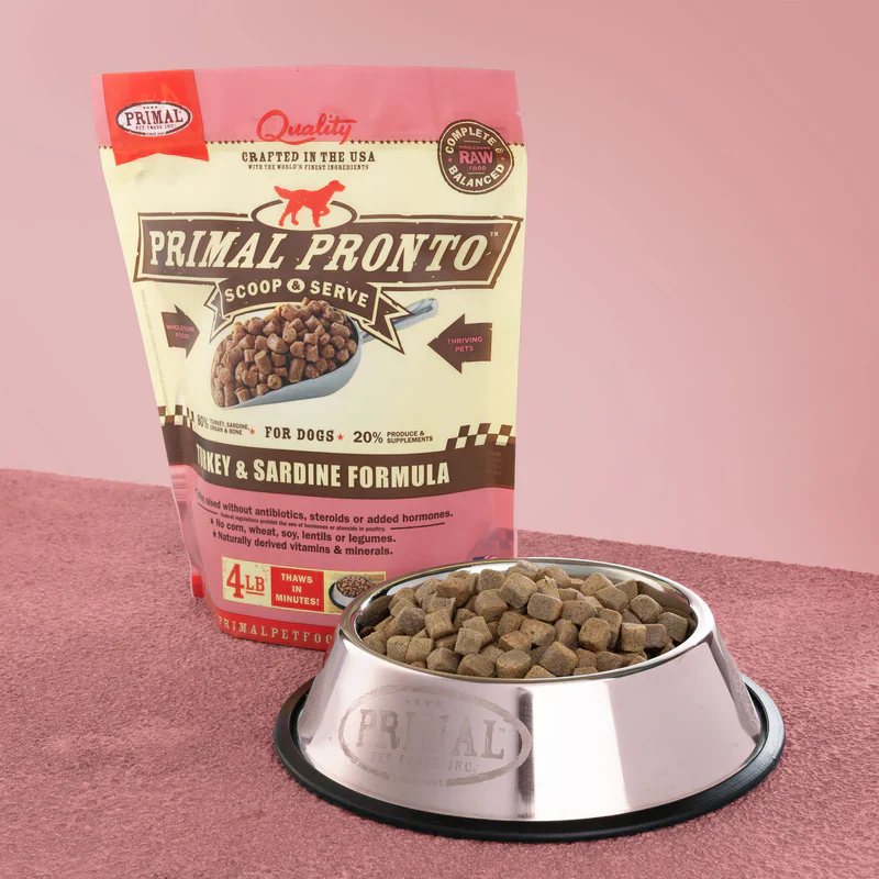 PRIMAL FROZEN K9 PRONTO 4LB - Budpants
