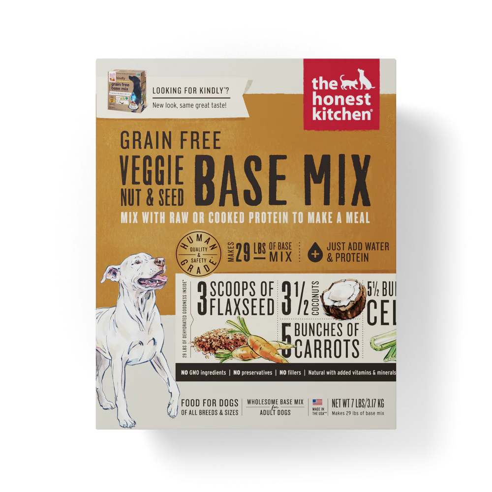 The Honest Kitchen Grain Free Veggie, Nut & Seed Recipe Dog Food Base Mix - Budpants