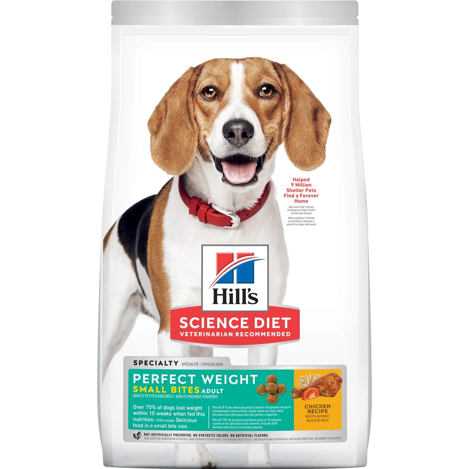 Science Diet Adult Perfect Weight Small Bites Chicken Recipe Dog Food - Budpants