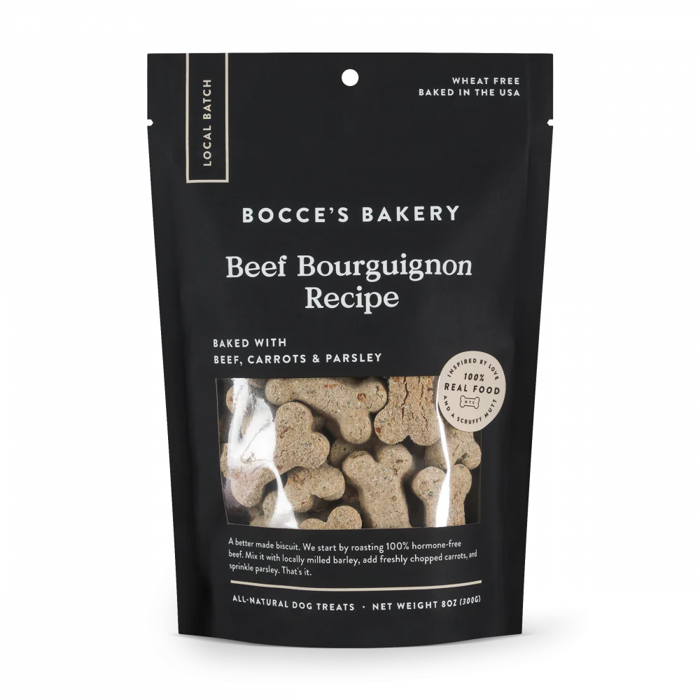 Bocce's Bakery Beef Bourguignon All Natural Dog Biscuits - Budpants