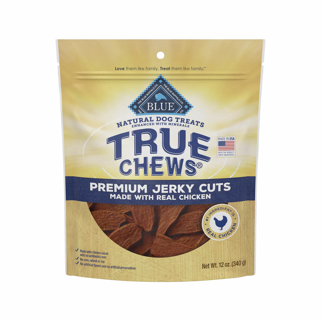 TRUE CHEWS CHICKEN JERKY - Budpants