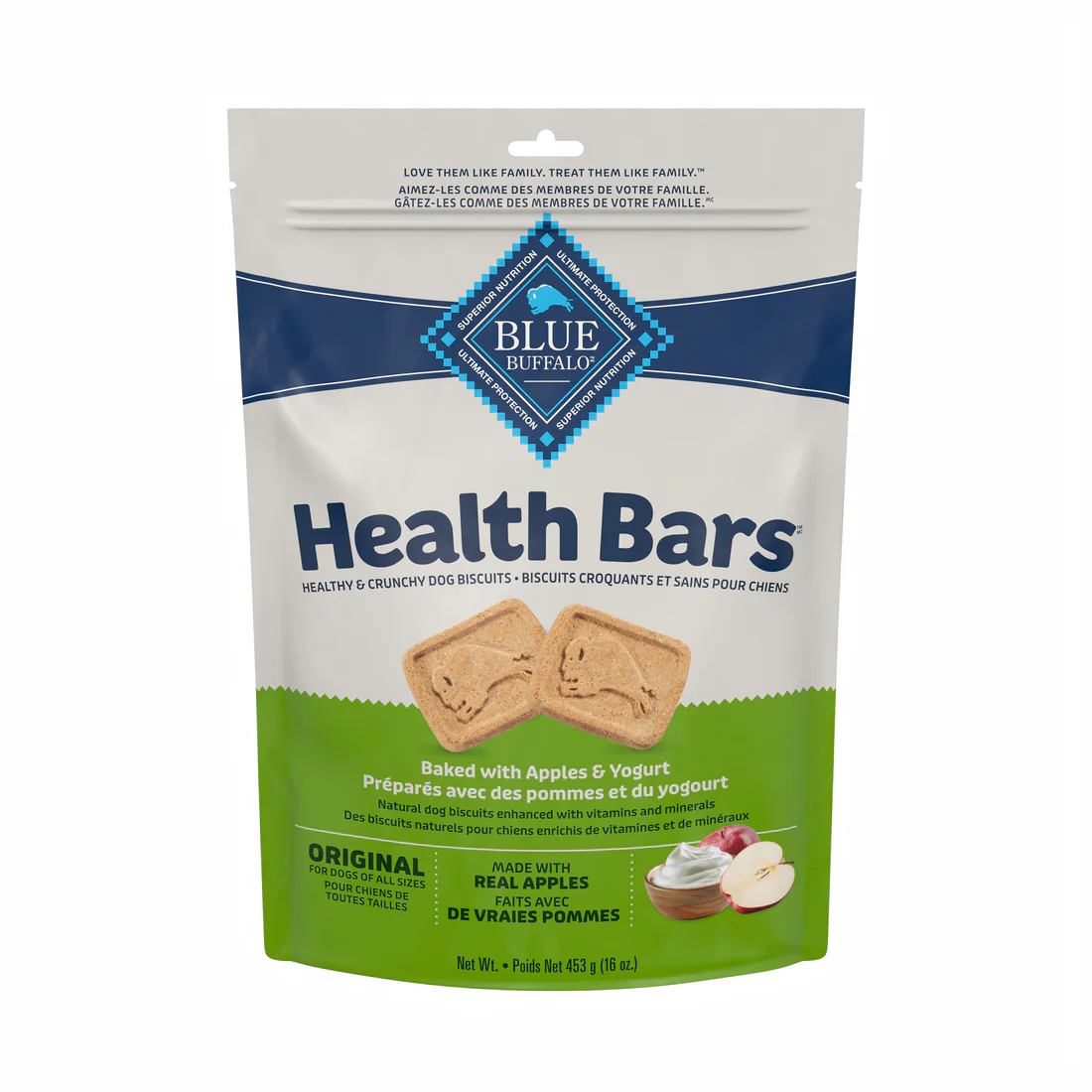 BLUE DOG HEALTH BAR APPLE & YOGURT - Budpants
