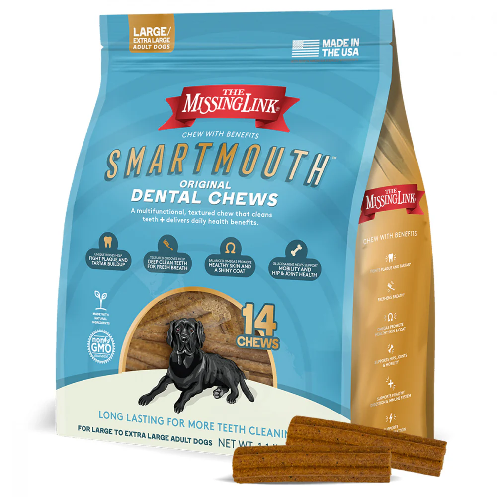 The Missing Link Smartmouth Dental Chews for Puppies - Budpants