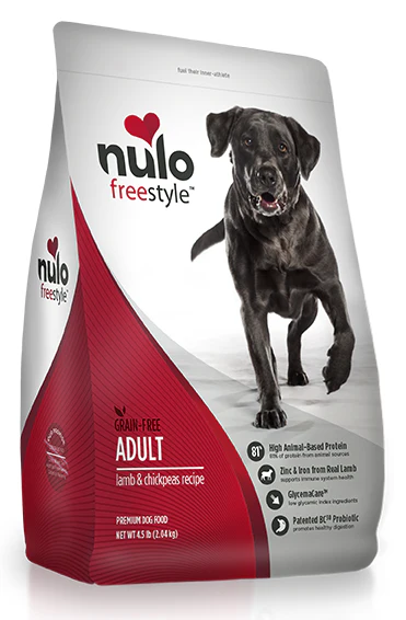 Nulo FreeStyle Grain Free Lamb and Chickpeas Recipe Dry Dog Food - Budpants