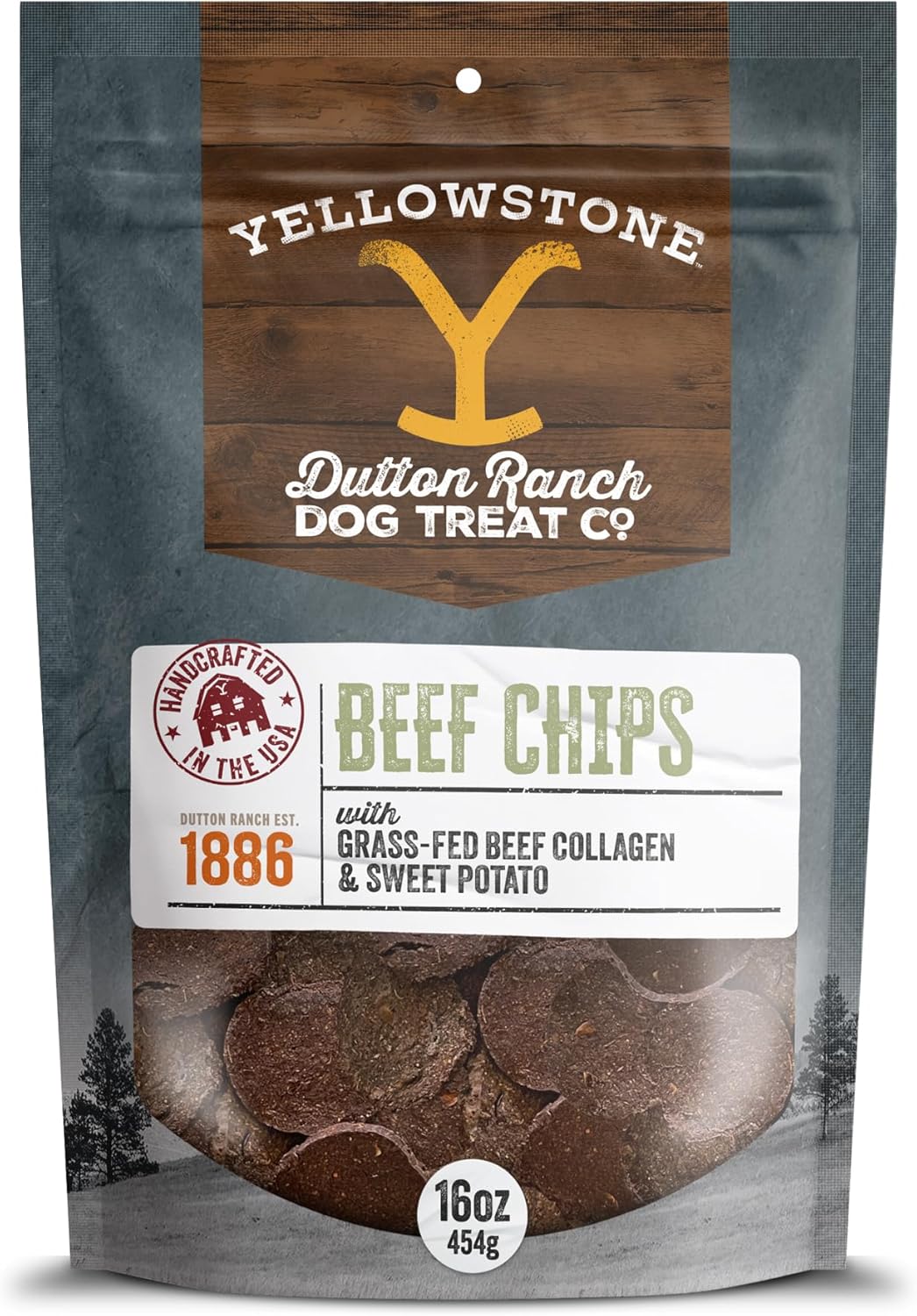 YELLOWSTONE BEEF CHIPS 16oz - Budpants