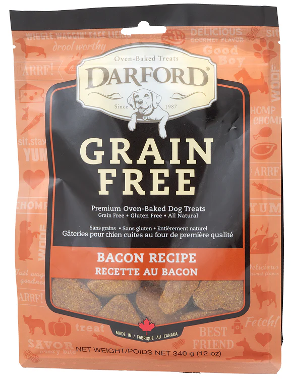 Darford Grain Free Bacon Recipe Oven Baked Dog Treats - Budpants