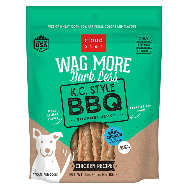 Wag More BBQ Chicken Jerky - Budpants