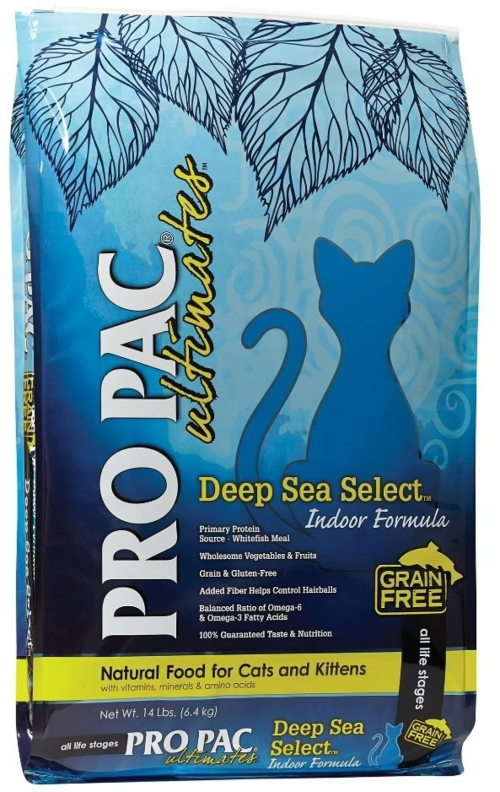 PRO PAC Grain Free Ultimates Deep Sea Select Dry Cat Food (ORIGINAL FORMULA) - Budpants
