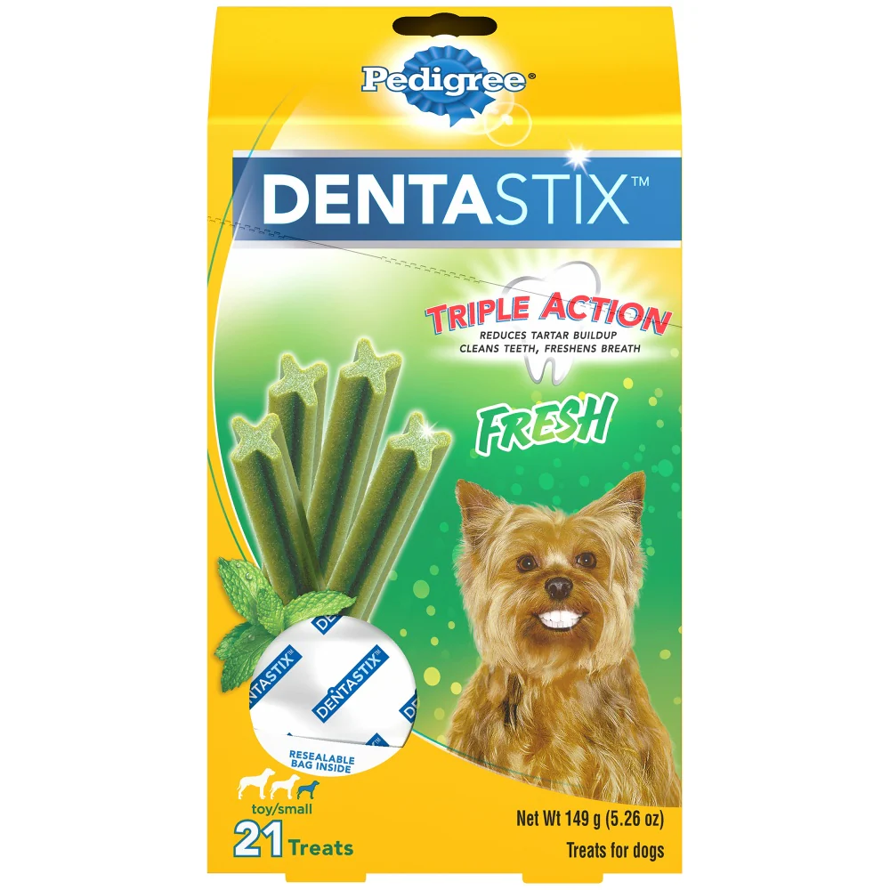 Pedigree Fresh Dentastix Dog Treats for Small and Toy Breeds - Budpants