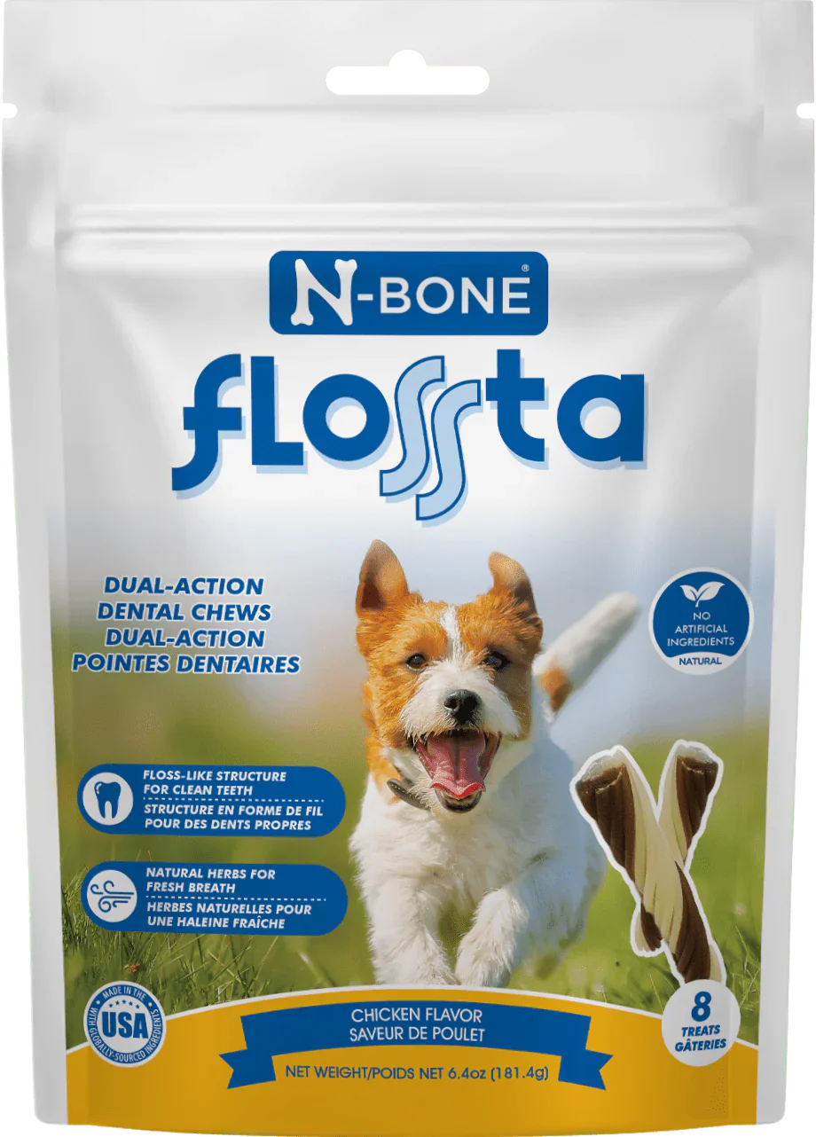 N-BONE FLOSSta CHICKEN CHEWS for dogs - Budpants