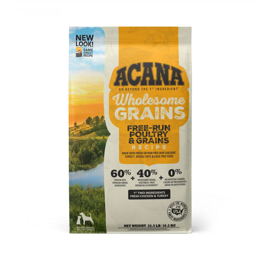 ACANA Wholesome Grains Free-Run Poultry & Grains Recipe Dry Dog Food - Budpants