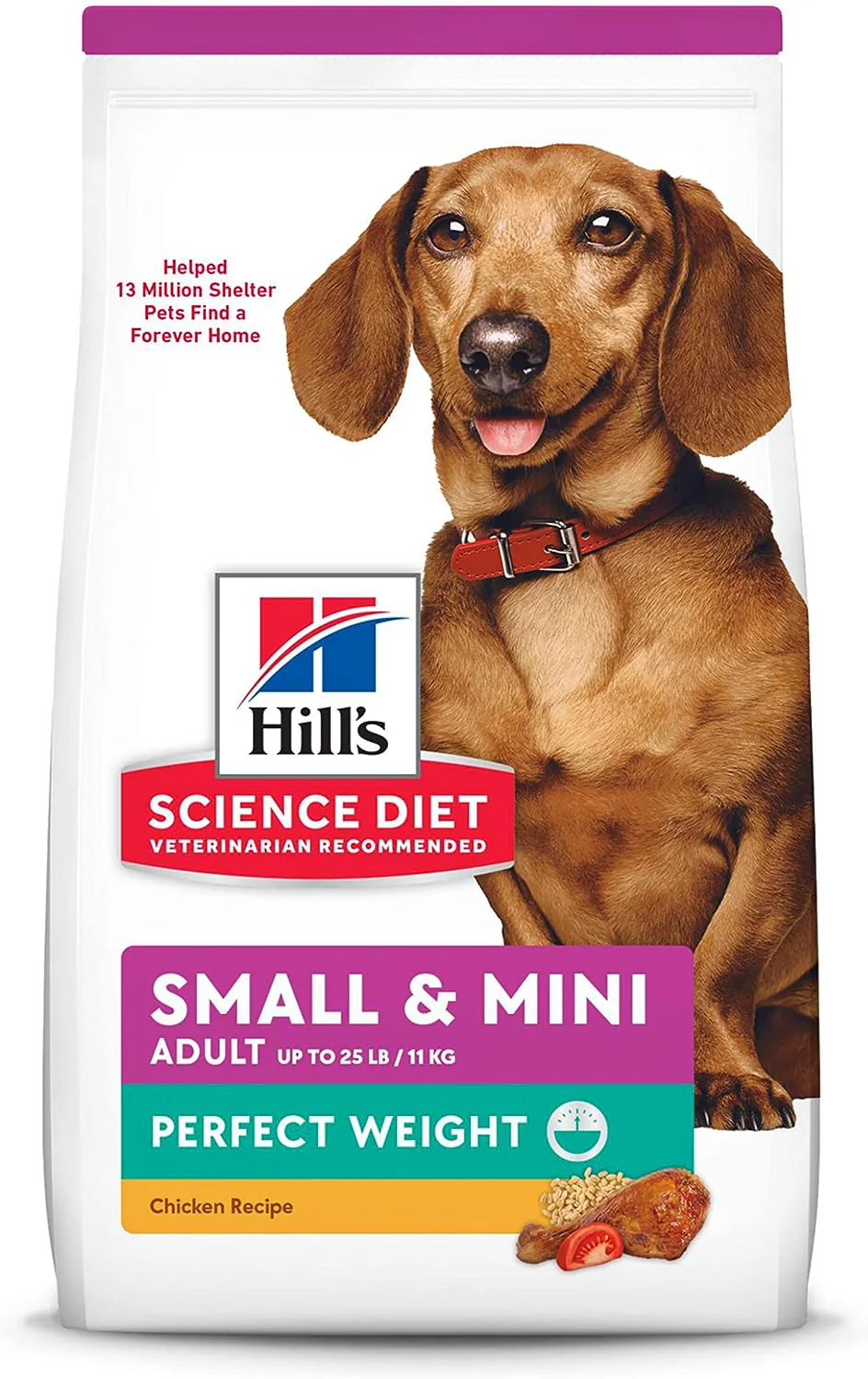 Science Diet Adult K9 Perfect Weight Small & Mini Dog Food 12-lb - Budpants