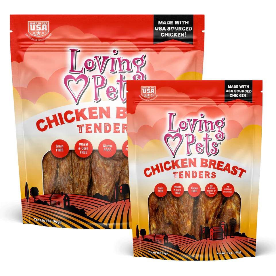 LOVING PET K9 CHICKEN JERKY - Budpants