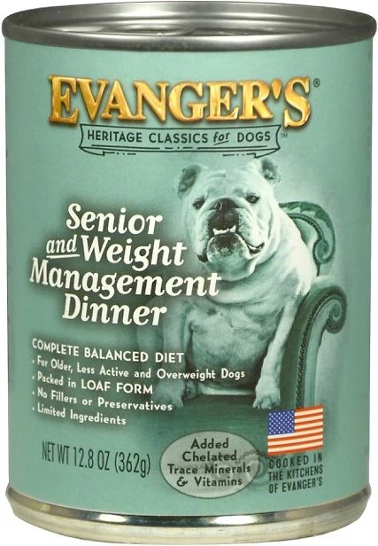Evangers Classic Senior and Weight Management Canned Dog Food - Budpants