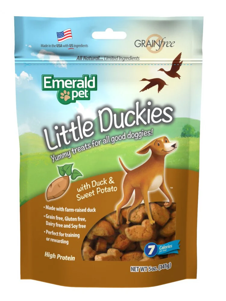 Emerald Pet Little Duckies Sweet Potato Dog Treats - Budpants