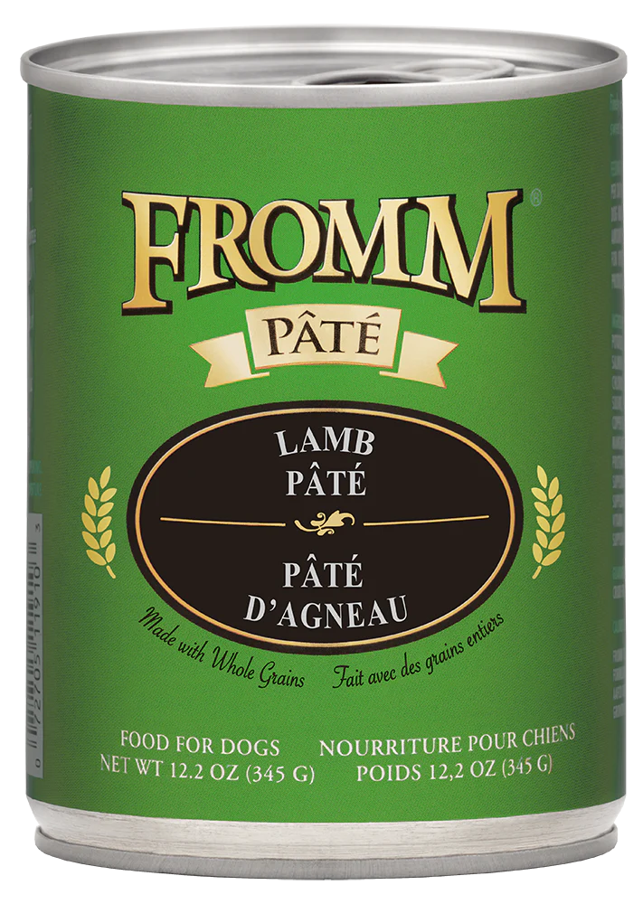 Fromm Lamb Pate' Canned dog food 12oz - Budpants