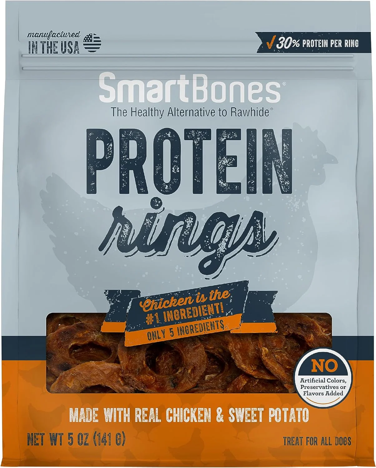 Smartbone Chicken & Sweet Potato Protein Rings - Budpants
