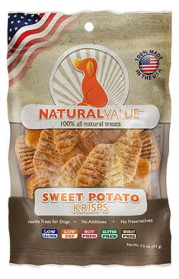 Loving Pets Natural Value Sweet Potato Krisps - Budpants