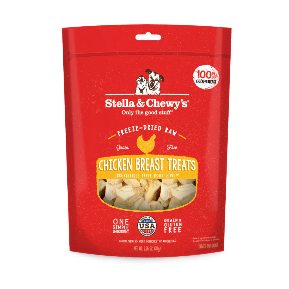 Stella & Chewy's Freeze-Dried Raw Chicken Breast Dog Treats - Budpants