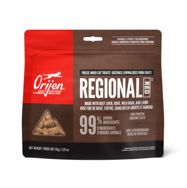 ORIJEN Freeze Dried Regional Red Cat Treats - Budpants