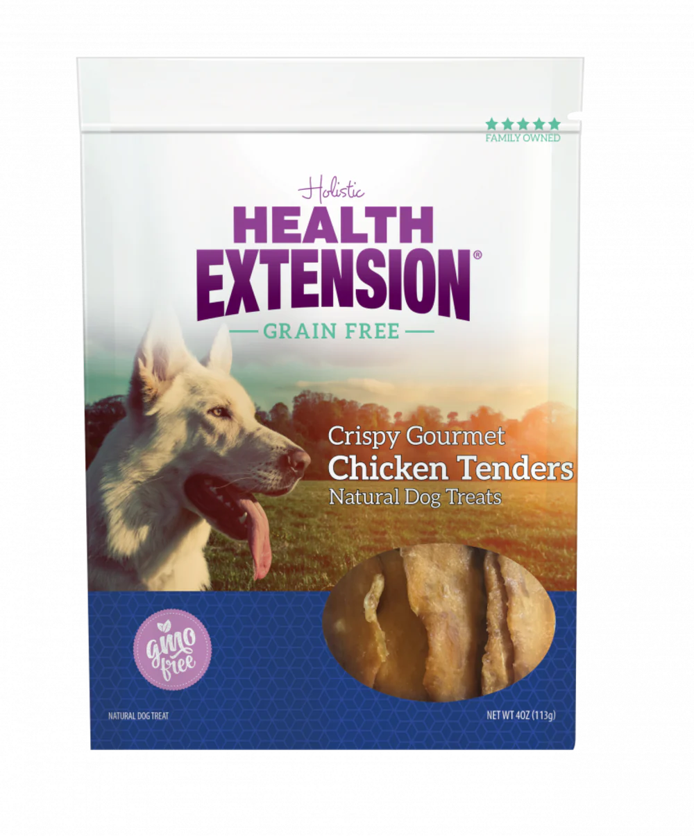 Health Extension Grain Free Crispy Gourmet Chicken Tenders Dog Treats - Budpants