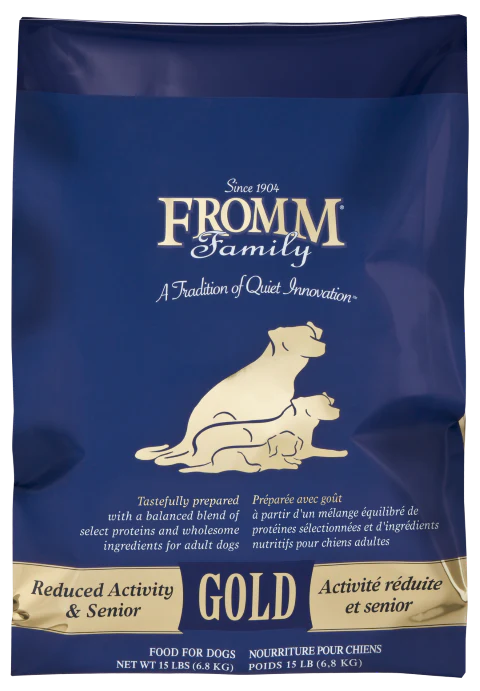 Fromm Gold Reduced Activity/Senior Dog food - Budpants