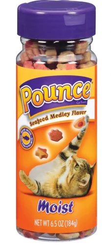 Pounce Seafood Medley Cat Treats - Budpants