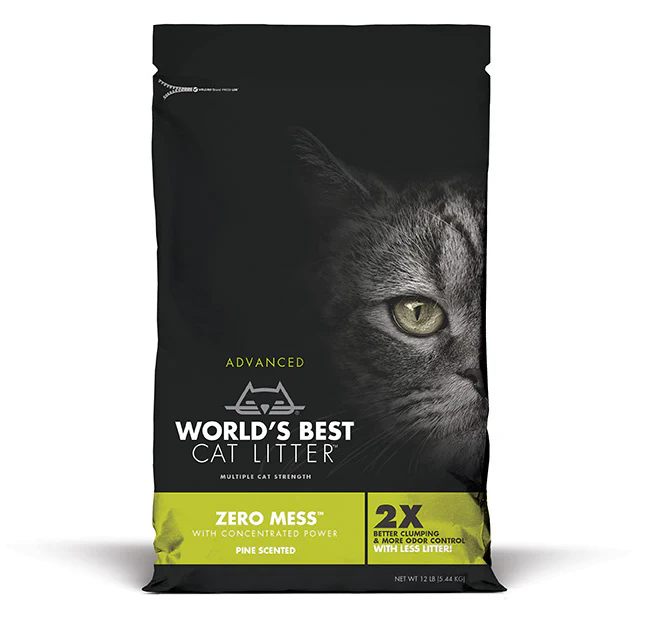 World's Best Zero Mess Pine Scented Cat Litter - Budpants