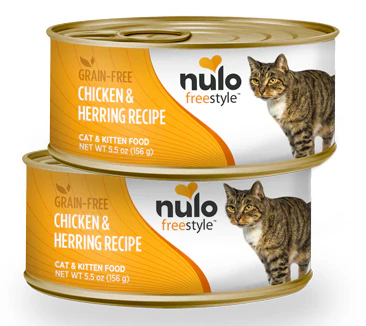 Nulo FreeStyle Grain Free Chicken and Herring Recipe Canned Kitten and Cat Food - Budpants