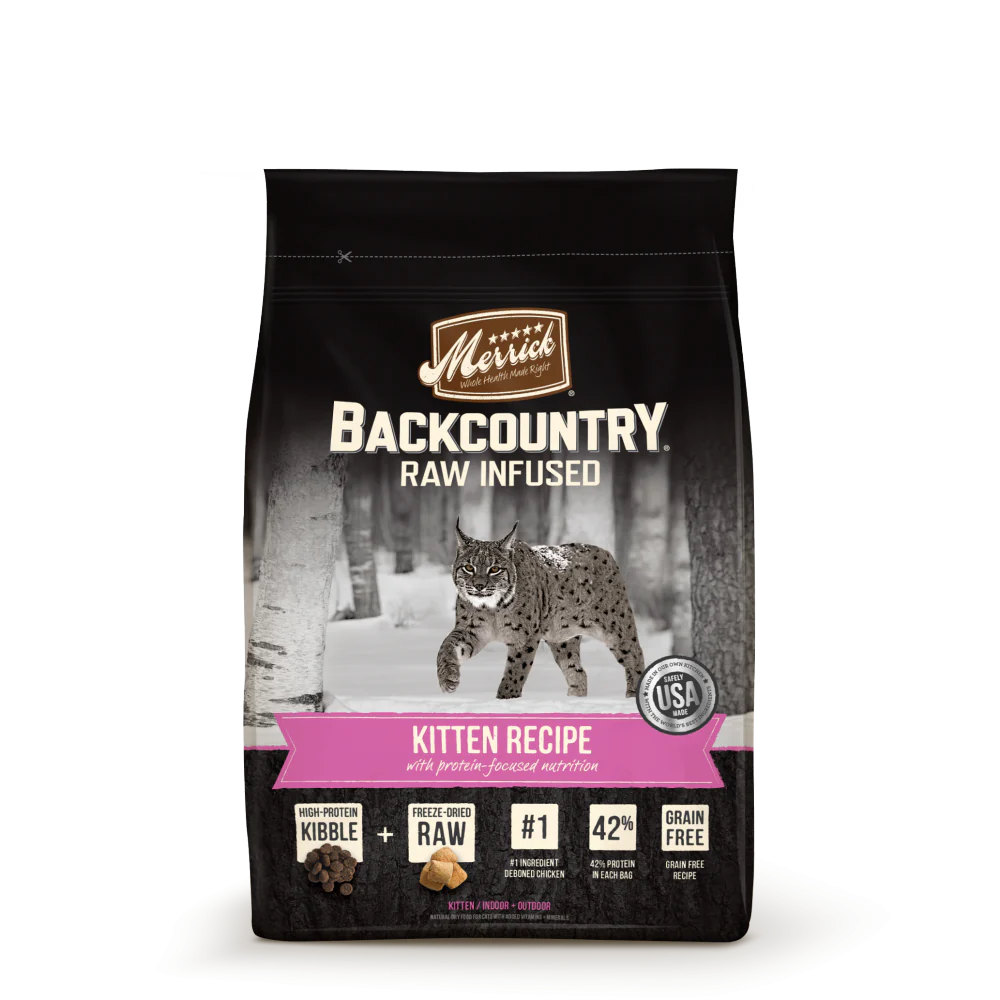 Merrick Backcountry Grain Free Kitten Recipe Dry Cat Food - Budpants