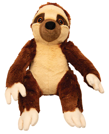 Snugarooz Sasha the Sloth Plush Dog Toy - Budpants