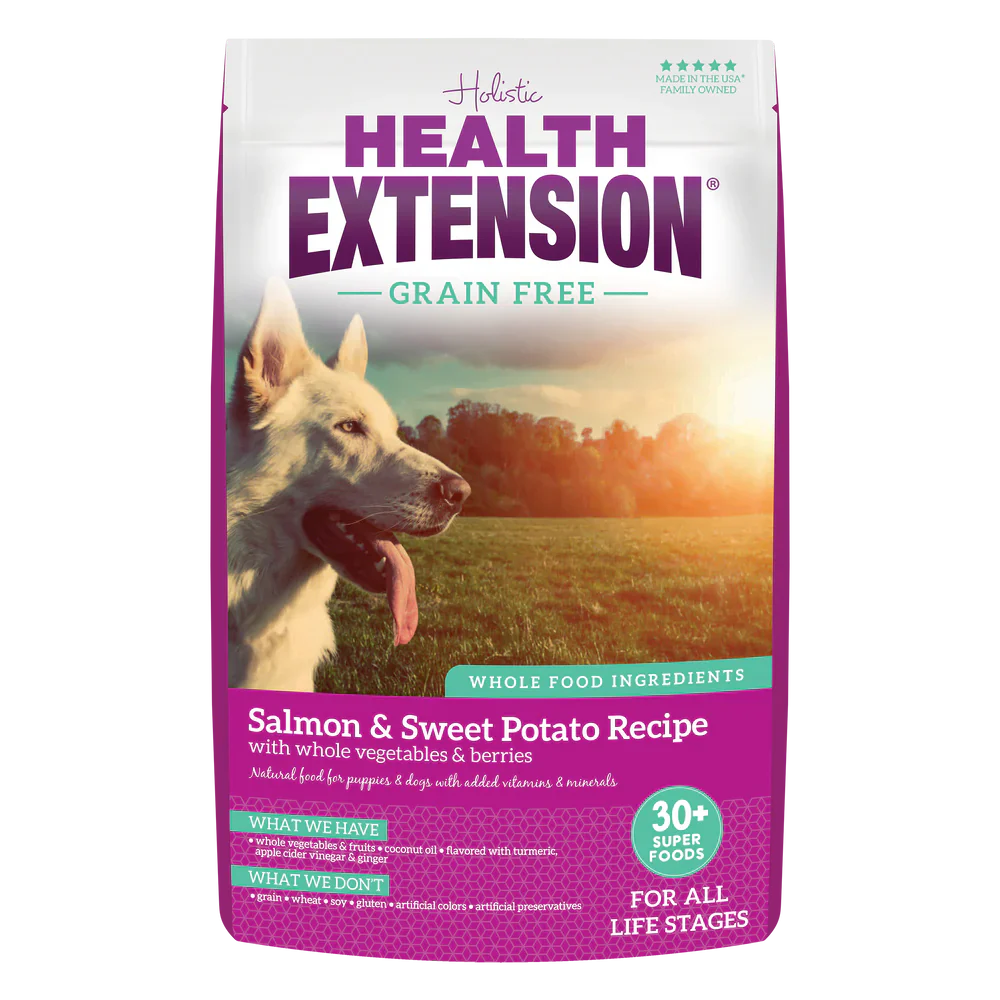 Health Extension Grain Free Salmon Recipe Dry Dog Food - Budpants