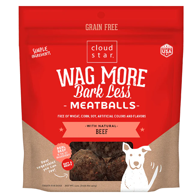 Wag More Meatballs Beef - Budpants