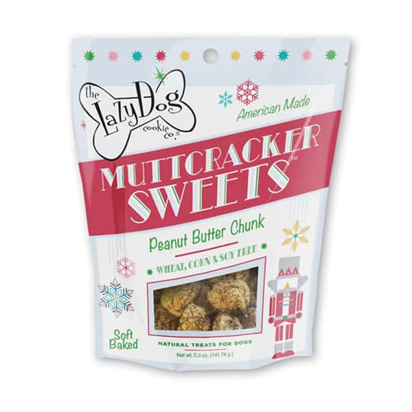 LAZYDOG NUTTCRACKER TREAT 5oz (Peanut Butter Chunk) - Budpants
