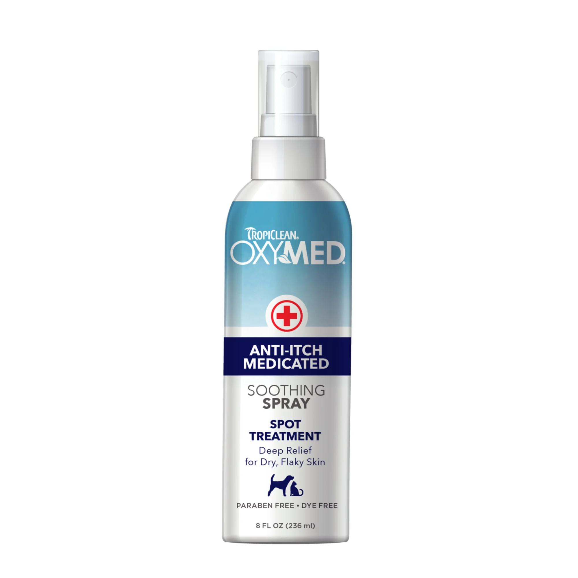 TROPICLEAN OXY MED ANTI ITCH SPRAY 8oz - Budpants