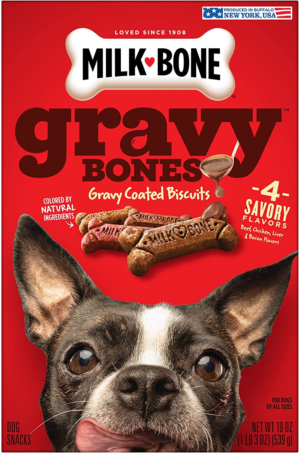 MILK BONE GRAVY SM/MD 19oz - Budpants