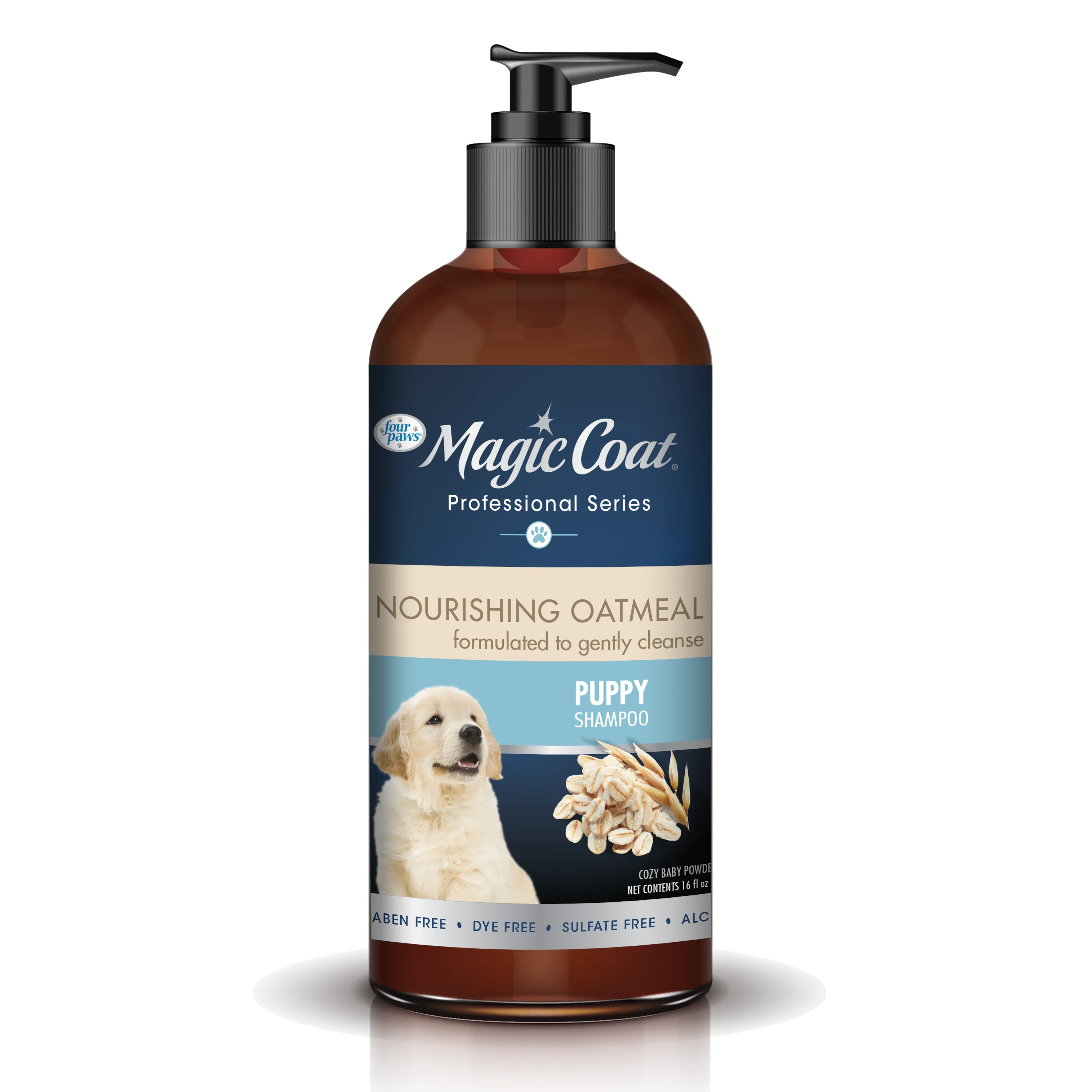 4 PAWS Magic Coat Professional Series Nourishing Oatmeal Puppy Shampoo - Budpants
