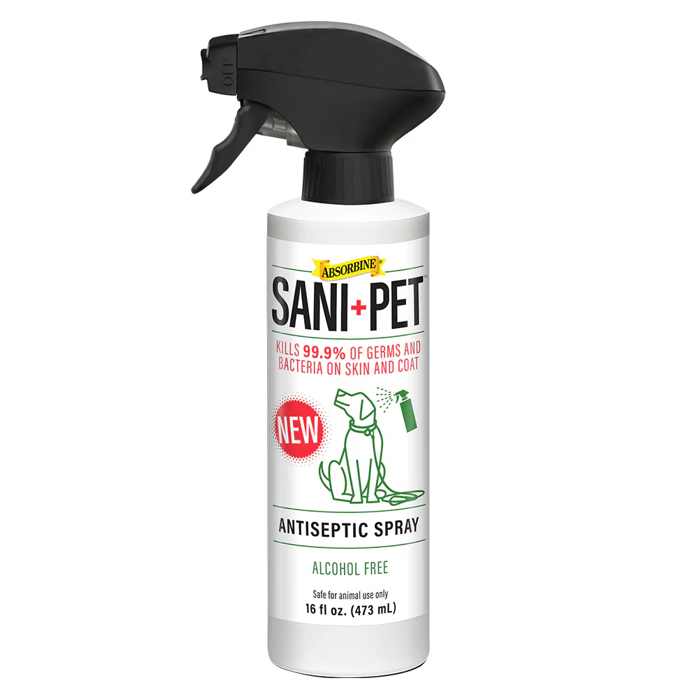 SaniPet Pet Safe Sanitizing Coat and Paw Spray, Alcohol Free - Budpants