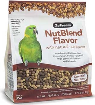 ZUPREEM Nut Blend Flavor food for Birds  3.25lb - Budpants