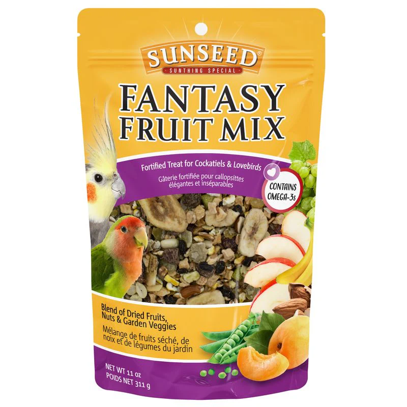 SUNSEED FANTASY FRUIT MIX 11oz - Budpants