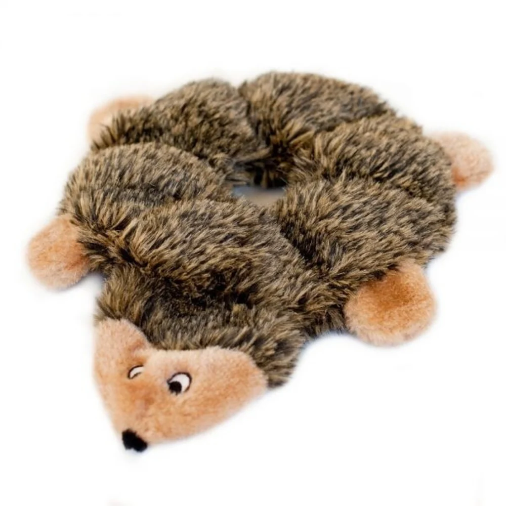 ZippyPaws Loopy Hedgehog Squeaky Plush Dog Toy - Budpants