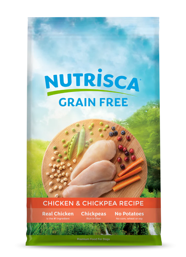 NUTRISCA Grain Free Chicken and Chickpea Recipe Dry Dog Food - Budpants