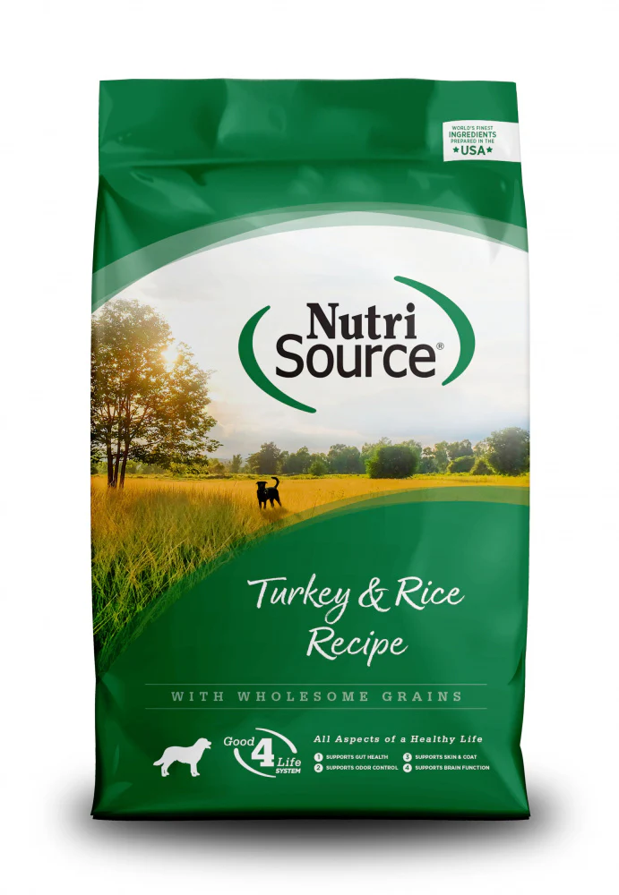 NutriSource Turkey & Rice Recipe Dry Dog Food - Budpants