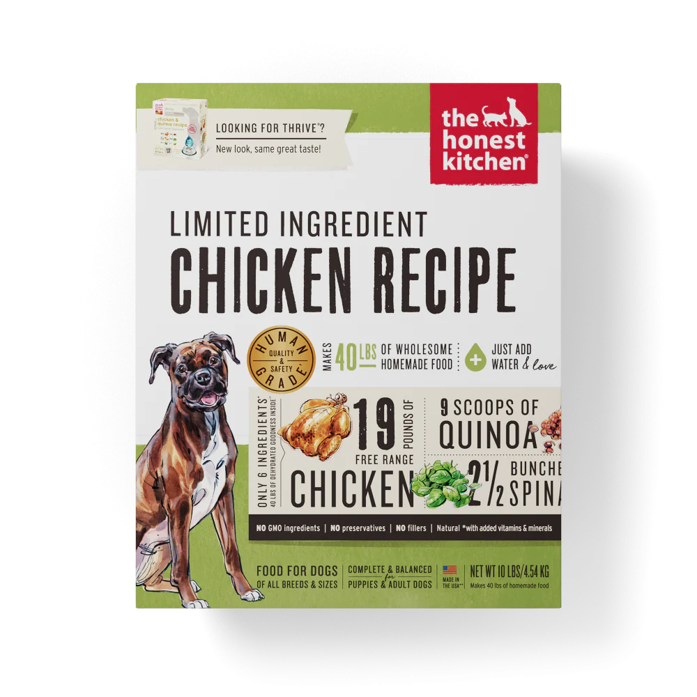 The Honest Kitchen Limited Ingredient Chicken Recipe Dehydrated Dog Food - Budpants