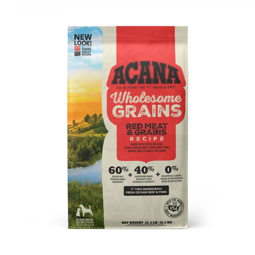 ACANA Wholesome Grains Red Meat & Grains Recipe Dry Dog Food - Budpants